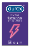 DUREX Extra Sensitive  Stimulating Condom